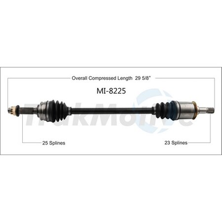 Surtrack Axle Cv Axle Shaft, Mi-8225 MI-8225